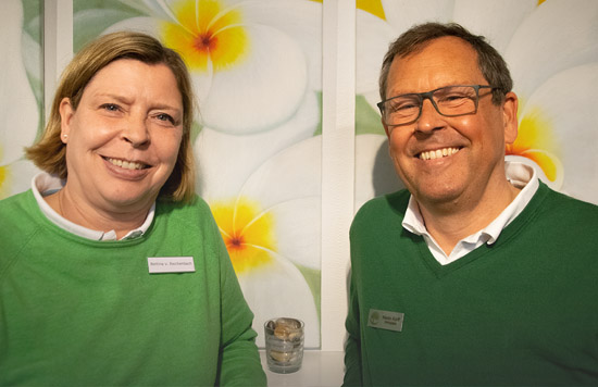 Photo des Teams der orthopädischen Praxis am Rosenplatz